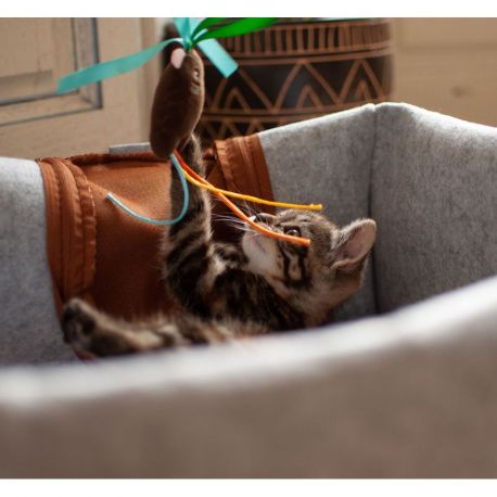 CANNE A PECHE BOHO POUR CHAT