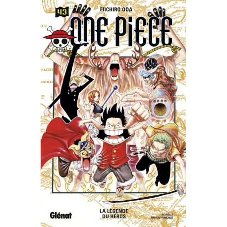 ONE PIECE - EDITION ORIGINALE T43 LA LEGENDE DU HEROS