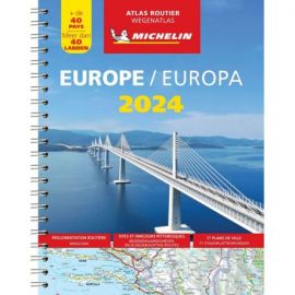 EUROPE 2024 ATLAS ROUTIER ET TOURISTIQUE SPIRALE