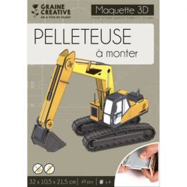 PELLETEUSE A MONTER MAQUETTE 3D