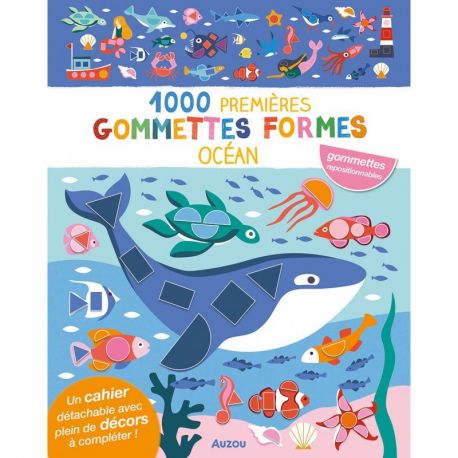 OCEAN - 1000 PREMIERES GOMMETTES FORMES