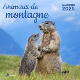 CALENDRIER ANIMAUX DE MONTAGNE 2025