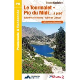 LE TOURMALET - PIC DU MIDI A PIED BAGNERES DE BIGORRE / VALLEE DE CAMPAN ST08