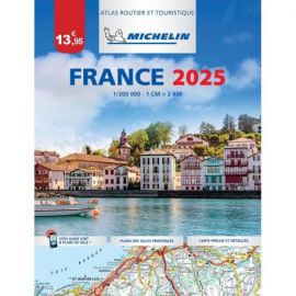 ATLAS FRANCE 2025 BROCHE ROUTIER ET TOURISTIQUE
