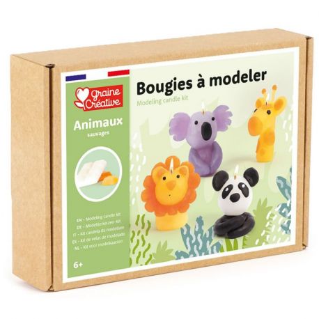 KIT BOUGIES A MODELER ANIMAUX SAUVAGES