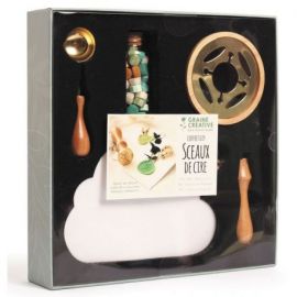 COFFRET SCEAUX DE CIRE A CACHETER