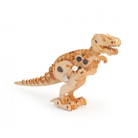 T-REX - MAQUETTE EN BOIS 3D MECANIQUE