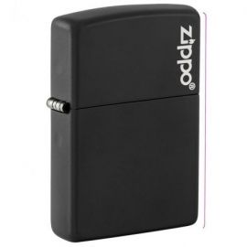 BRIQUET PL 218ZL BLACK MATTE W/ ZIPPO LOGO 60001203