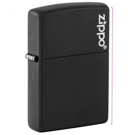 BRIQUET PL 218ZL BLACK MATTE W/ ZIPPO LOGO 60001203