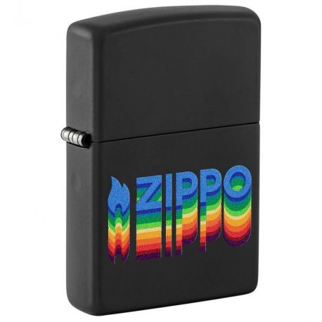 BRIQUET 218 ZIPPO RAINBOW LOGO 60006909