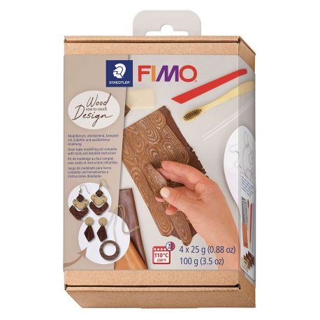 COFFRET FIMO EFFET BOIS