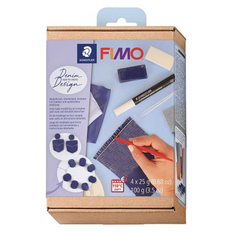 COFFRET FIMO EFFET JEANS