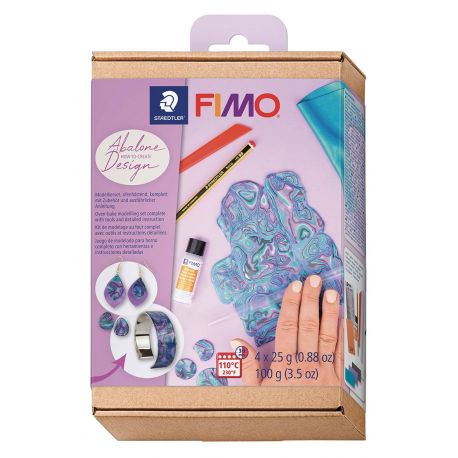 COFFRET FIMO EFFET ABALONE