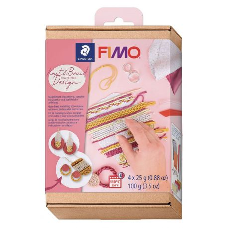 COFFRET FIMO EFFET TRICOT ET TRESSE