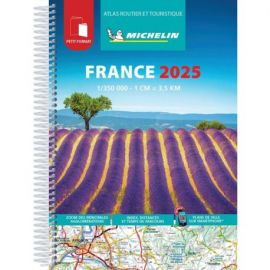 ATLAS FRANCE 2025 PETIT FORMAT ROUTIER ET TOURISTIQUE