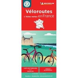 CARTE NATIONALE FRANCE VELOROUTES ET VOIES VERTES