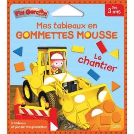 LE CHANTIER MES TABLEAUX EN GOMMETTES MOUSSE