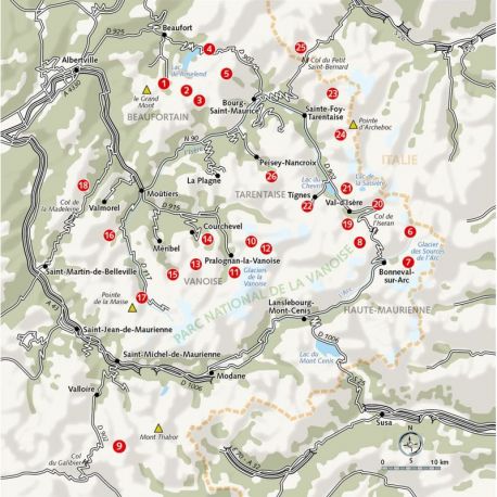 LACS DE SAVOIE - LES PLUS BELLES RANDONNEES