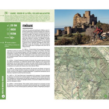 ARAGON - ESPAGNE 60 ITINERAIRES VTT