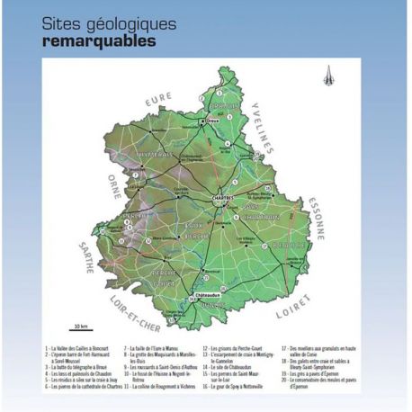 L'EURE-ET-LOIR CURIOSITES GEOLOGIQUES