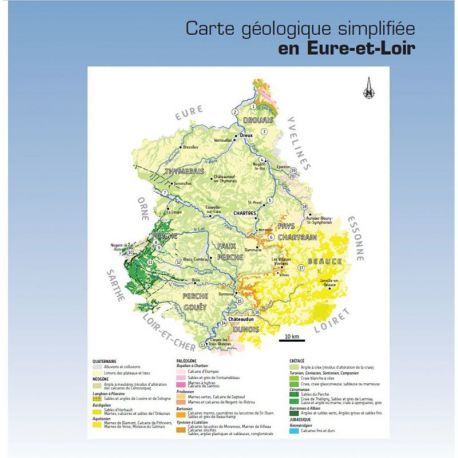 L'EURE-ET-LOIR CURIOSITES GEOLOGIQUES