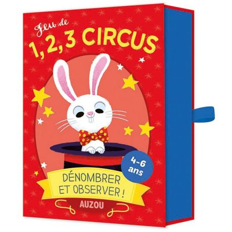 JEU DE 1,2,3 CIRCUS DENOMBRER ET OBSERVER