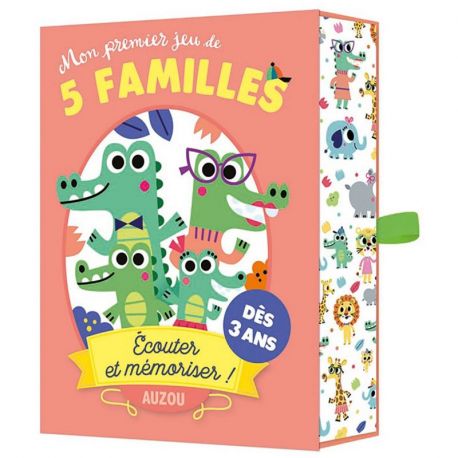 MON PREMIER JEU DE 5 FAMILLES ECOUTER ET MEMORISER