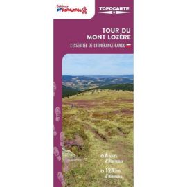 GR68 TOUR DU MONT LOZERE T481 TOPOCARTE