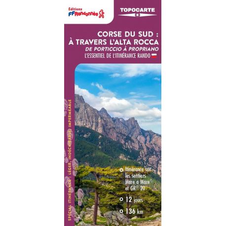 GR20 LA CORSE DU SUD : A TRAVERS L'ALTA ROCCA T201