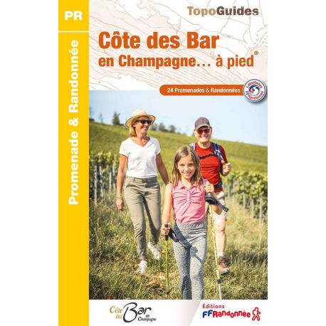 LA COTE DES BAR EN CHAMPAGNE A PIED P101