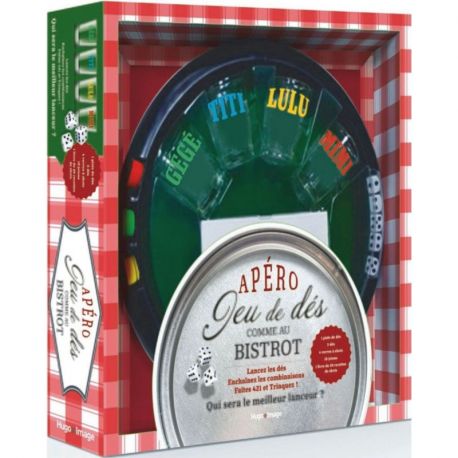 COFFRET APERO JEU DE DES