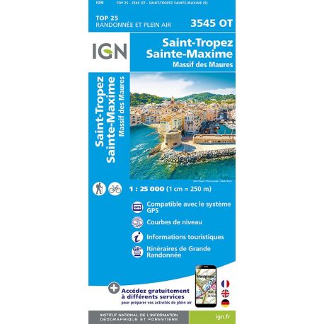 3545OT SAINT TROPEZ - SAINTE MAXIME MASSIF DES MAURES