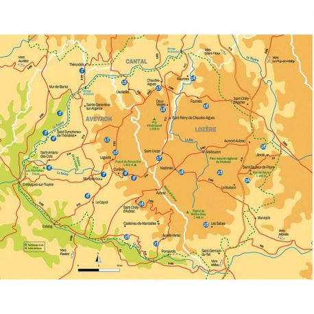 L'AUBRAC - 25 BALADES