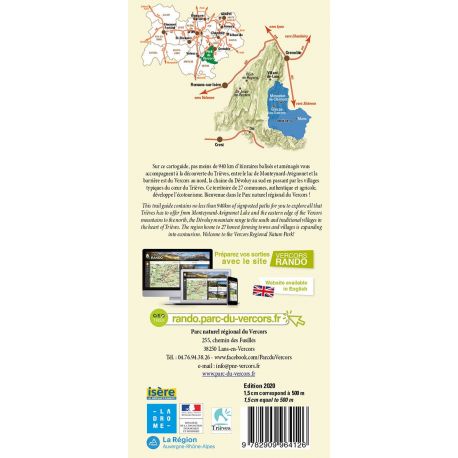 VERCORS TRIEVES CARTOGUIDE