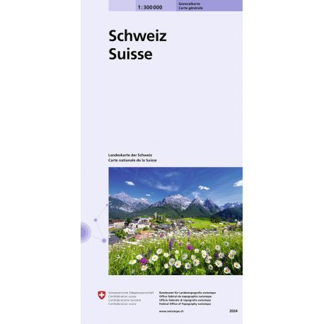 CARTE GENERALE DE LA SUISSE