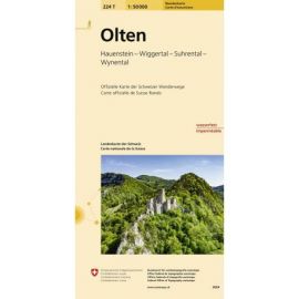 OLTEN PEDESTRE HAUENSTEIN - WIGGERTAL - SUHRENTAL - WYNENTAL