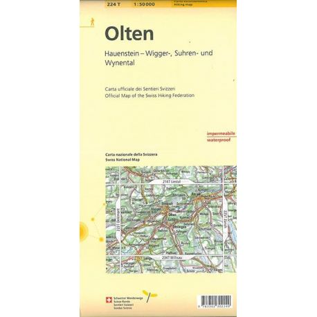 OLTEN PEDESTRE HAUENSTEIN - WIGGERTAL - SUHRENTAL - WYNENTAL