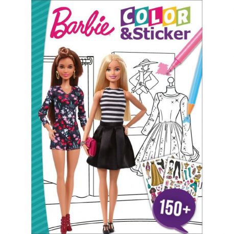 BARBIE - FASHION COLOR AND STICKER