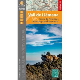 VALL DE LLEMENA -SERRA DE FINESTRES MUNTANYA DE ROCACORBA (3 CARTES)