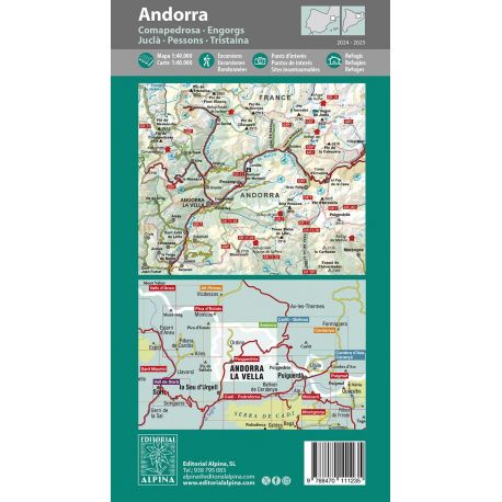 ANDORRA - COMAPEDROSA - ENGORGS JUCLA - PESSONS - TRISTAINA