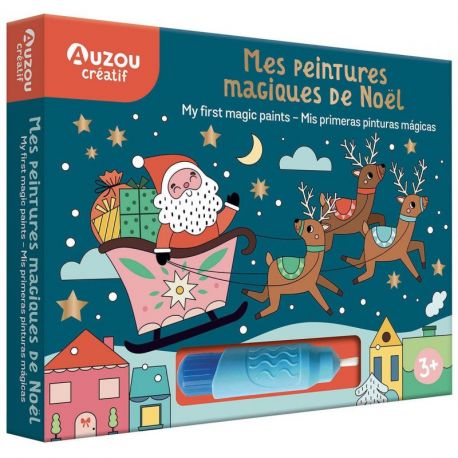 MES PREMIERES PEINTURES MAGIQUES DE NOEL