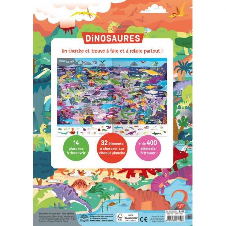 CHERCHE ET TROUVE DINOSAURES