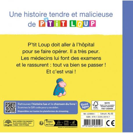 P'TIT LOUP VA A L'HOPITAL