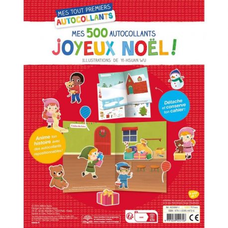 JOYEUX NOEL - MES 500 AUTOCOLLANTS