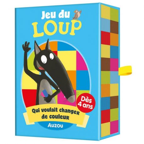 MON COFFRET DE JEUX LOUP - 3 JEUX DE CARTES LOUP (LES EMOTIONS - RAPIDO GO - QUI VOULAIT CHANGER DE COULEUR)