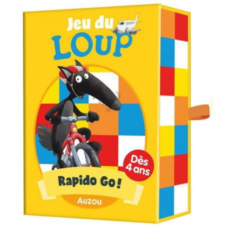 MON COFFRET DE JEUX LOUP - 3 JEUX DE CARTES LOUP (LES EMOTIONS - RAPIDO GO - QUI VOULAIT CHANGER DE COULEUR)