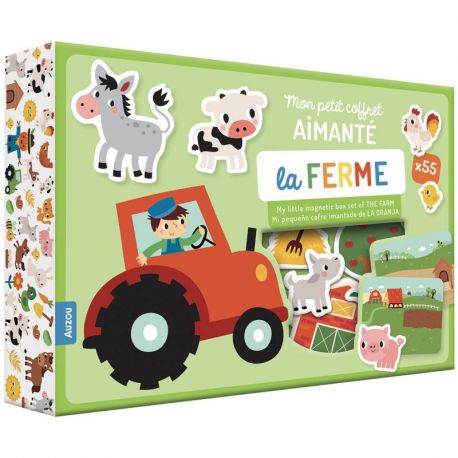 LA FERME - MON PETIT COFFRET AIMANTE