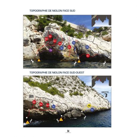 DEEP WATER SOLO EN PROVENCE ET CÔTE D'AZUR - TOPO ESCALADE, 2e ÉDITION