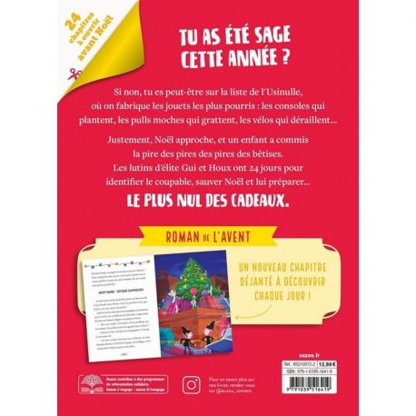 MON ROMAN DE L'AVENT - MISSION CADEAUX NULS