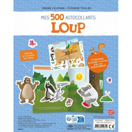 LOUP MES 500 AUTOCOLLANTS